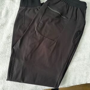 lululemon athletica Black Joggers with Performance Fabric